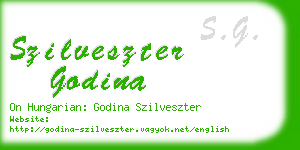 szilveszter godina business card